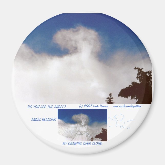 Angel Blessing Magnet (Vorne)