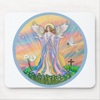 Angel Blessing Mousepad