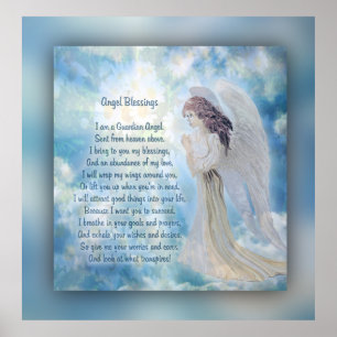 Angel Blessings Poster