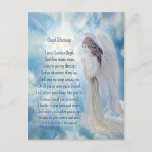 Angel Blessings Postkarte