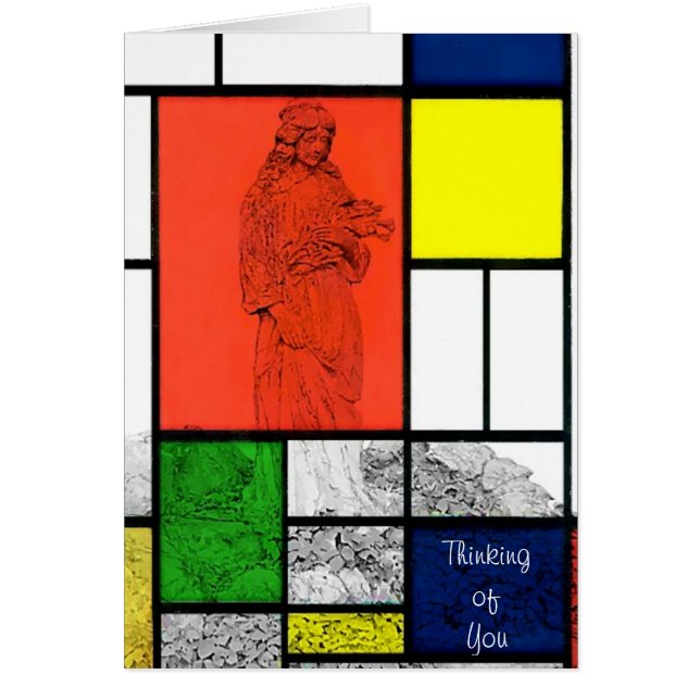 Angel Bouquet Denken an You Card (Vorne)