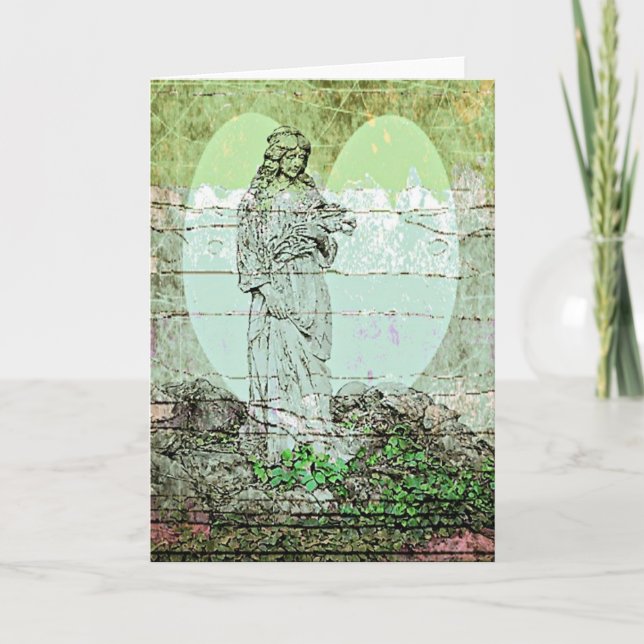 Angel Bouquet Jeden Anlaß Card Dankeskarte (Vorderseite)