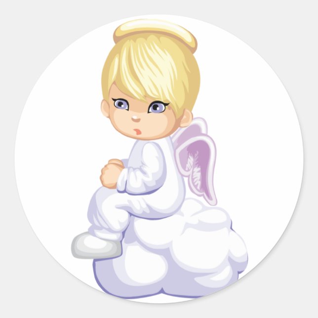 Angel Boy Sticker (Vorderseite)