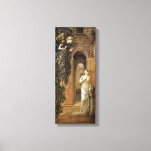 Angel Burne-Jones - Annunziation CC0435 Leinwanddruck