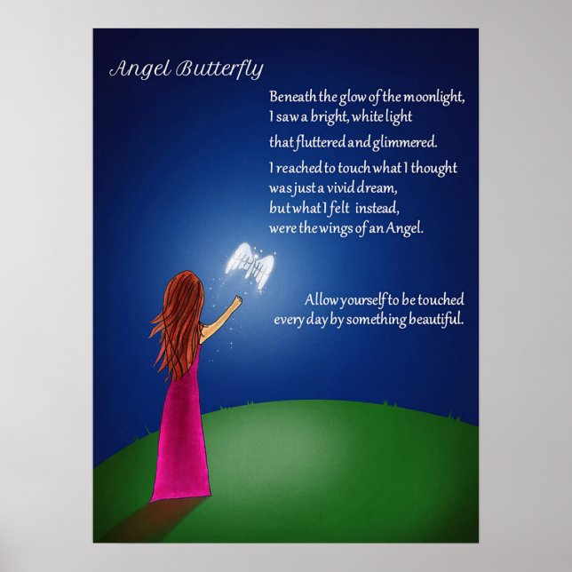 Angel Butterfly Poster (Vorne)