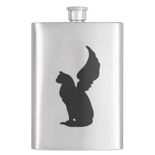 Angel Cat Flask Flachmann