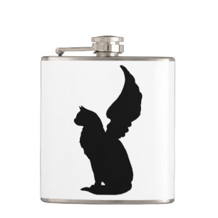Angel Cat Flask Flachmann
