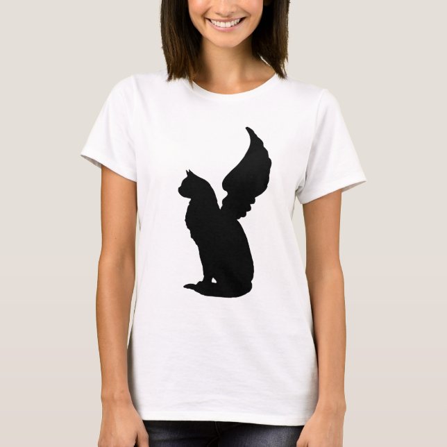 Angel Cat T - Shirt (Vorderseite)