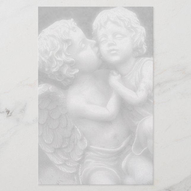 Angel Cherubs Stationery Briefpapier (Vorderseite)