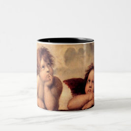 Angel Cherubs Zweifarbige Tasse