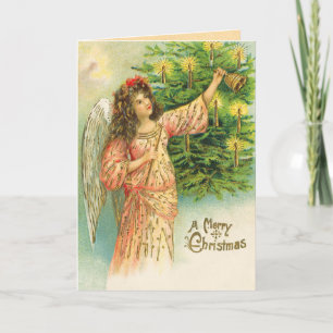 Angel Christmas Card Feiertagskarte