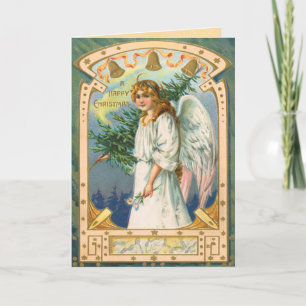 Angel Christmas Card Feiertagskarte