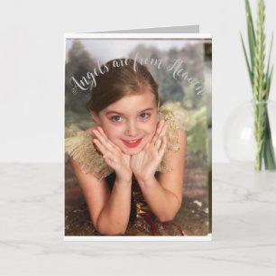 Angel Christmas Card Karte