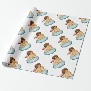 Angel Cloud Cupid Geschenkpapier