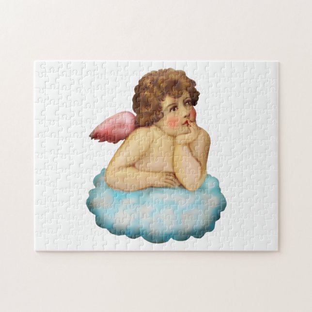 Angel Cloud Cupid Puzzle (Horizontal)