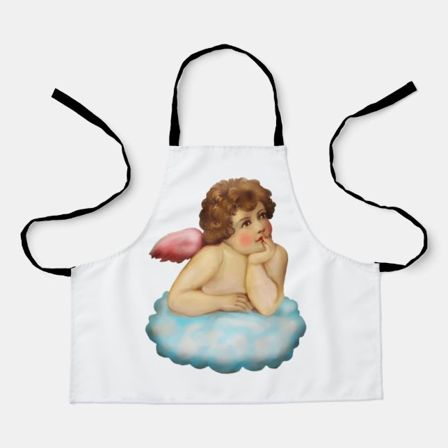 Angel Cloud Cupid Schürze (Vorderseite)
