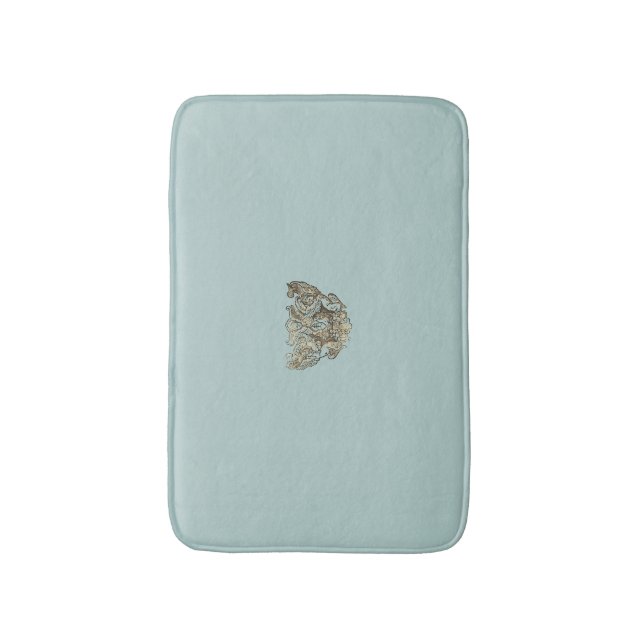 Angel – Coat of arms – Emblem Badematte (Vorderseite Vertikal)