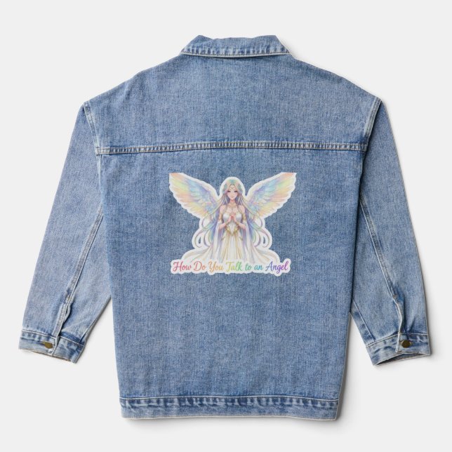 Angel Collection Jeansjacke (Rückseite)