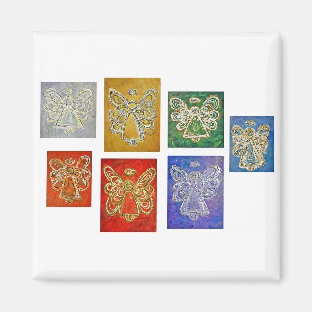 Angel Color Series Gemälde Magnete (Vorne)