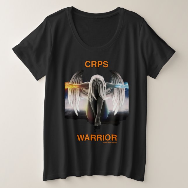 Angel...CRPS Große Größe T-Shirt (Design vorne)