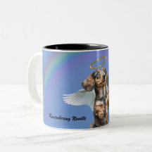 Angel Dackel Erinnerung Kaffee Tasse
