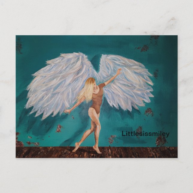 Angel Dancer Postkarte (Vorderseite)