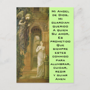 Angel de Dios Postkarte