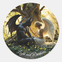 Angel Demon übernatürliches helles Design