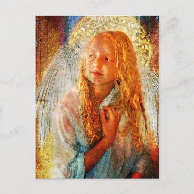 Angel der Ruhe Postkarte (Vorderseite)