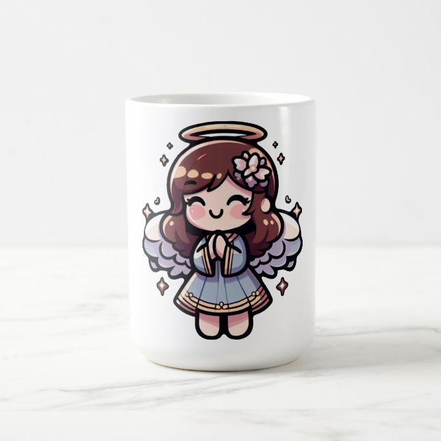 Angel der Tscherubischen Halbinsel - Engel, Kawaii Kaffeetasse (Mittel)