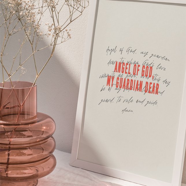 Angel des Gottgebet-Posters Poster (Von Creator hochgeladen)