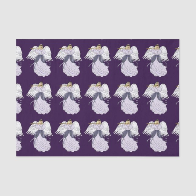 Angel des harmonischen Gewebepapiers Seidenpapier (Vorderseite)