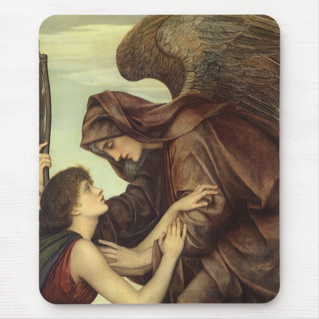 Angel des Todes von Evelyn De Morgan Mousepad (Vorne)