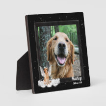 Angel Dog Golden Pet Memorial Foto