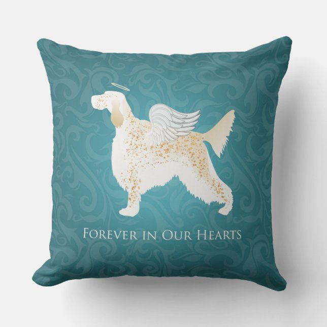 Angel Dog Kissen (Vorderseite)