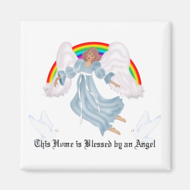 Angel & Doves Magnet (Vorne)