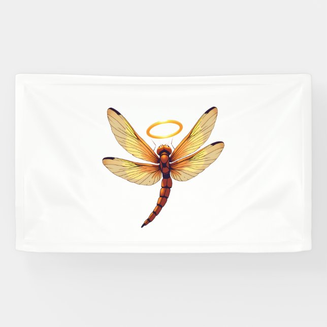 Angel Dragonfly Banner (Horizontal)