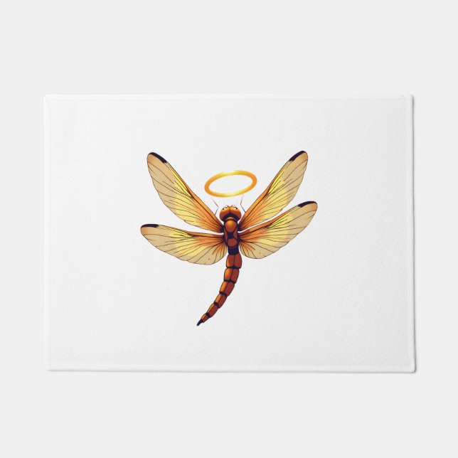 Angel Dragonfly Fußmatte (Vorderseite)