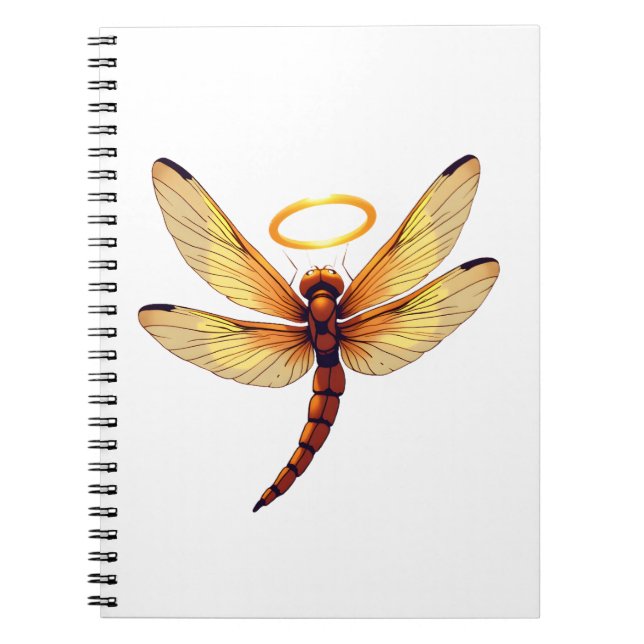 Angel Dragonfly Notizblock (Vorderseite)