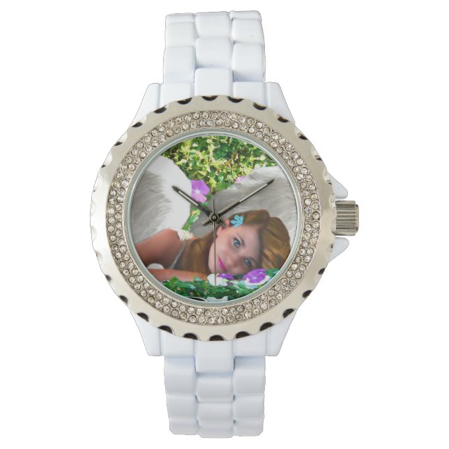 ANGEL DREAMS GARDEN OF DREAMS KRISTALL-WATCH ARMBANDUHR (Vorderseite)