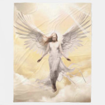 Angel - Emo - Fleece Blanket