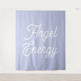 Angel Energy Aesthetic Tapestry Wandteppich