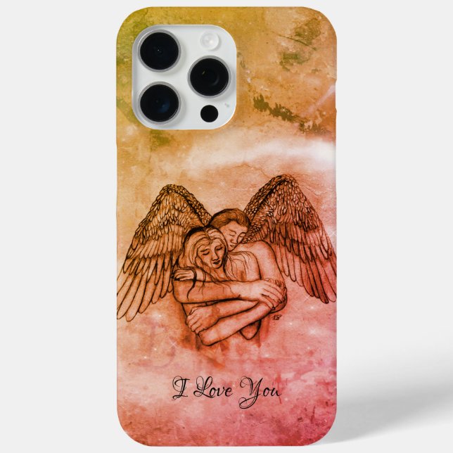 Angel Eros in der Liebe, ich Liebe Sie Case-Mate iPhone Hülle (Rückseite)