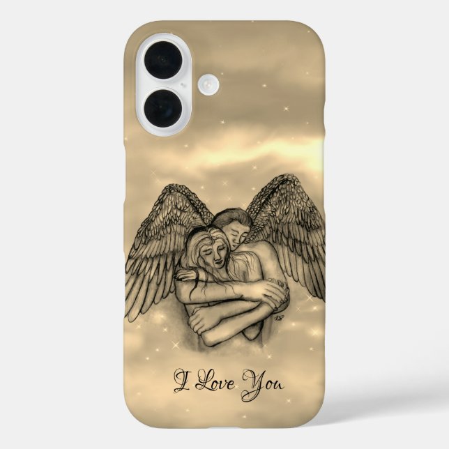 Angel Eros in der Liebe, ich Liebe Sie Case-Mate iPhone Hülle (Rückseite)