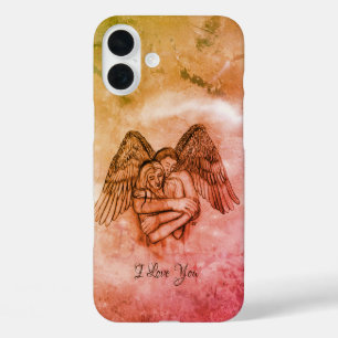 Angel Eros in der Liebe, ich Liebe Sie iPhone 16 Plus Hülle