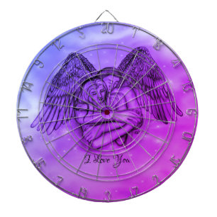 Angel Eros in der Liebe, ich Liebe Sie Dartscheibe