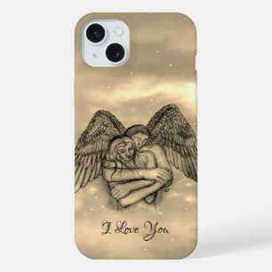 Angel Eros in der Liebe, ich Liebe Sie iPhone 15 Plus Hülle