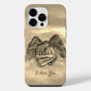 Angel Eros in der Liebe, ich Liebe Sie iPhone 14 Pro Max Hülle