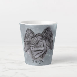 Angel Eros in der Liebe, ich Liebe Sie Milchtasse