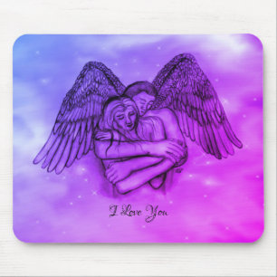 Angel Eros in der Liebe, ich Liebe Sie Mousepad